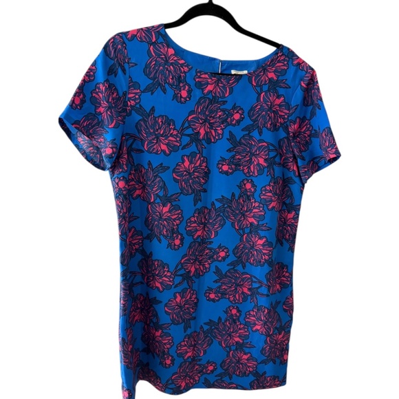 J Crew Floral Crepe Shift Dress - Picture 3 of 6